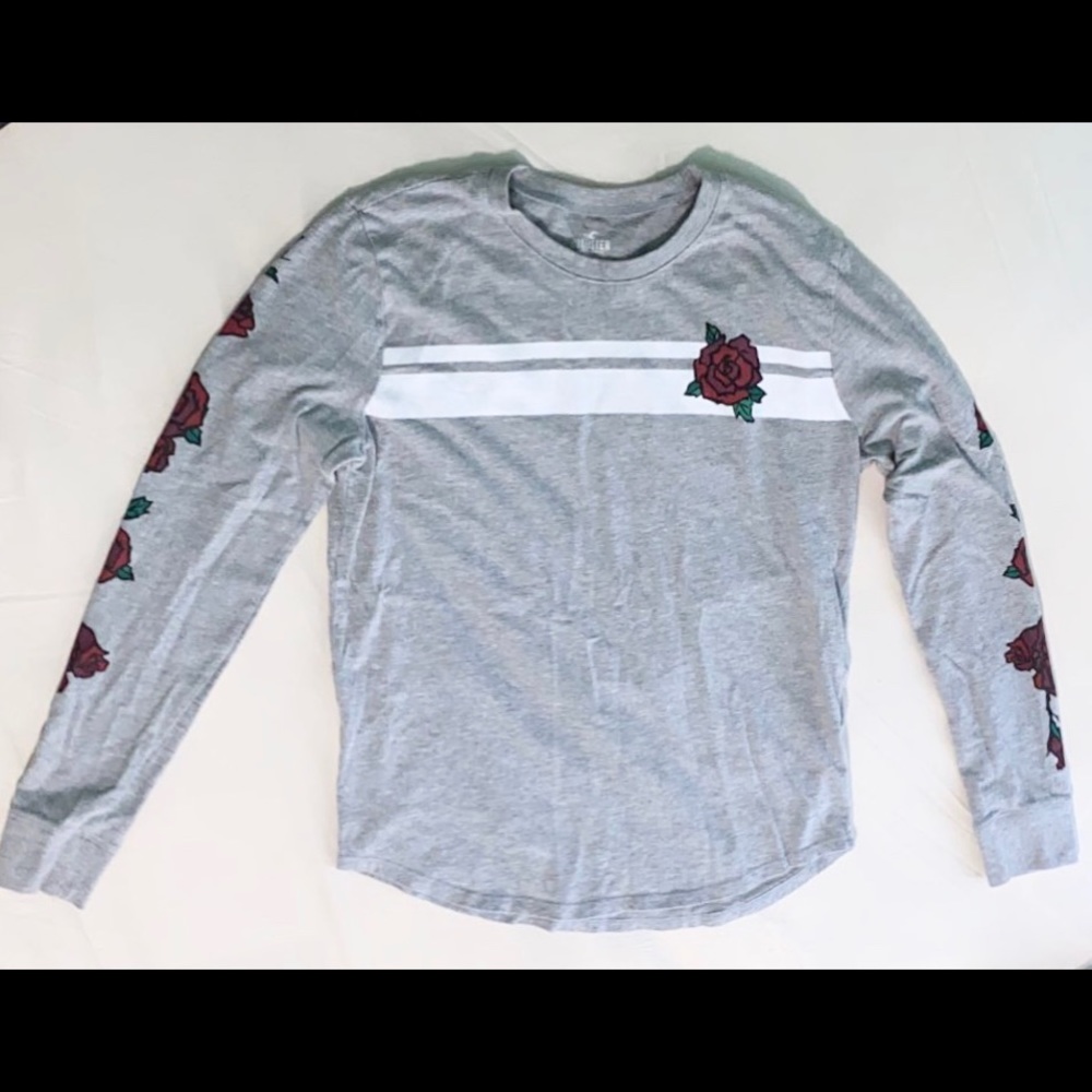 Ross Print Long Sleeve T- Shirt